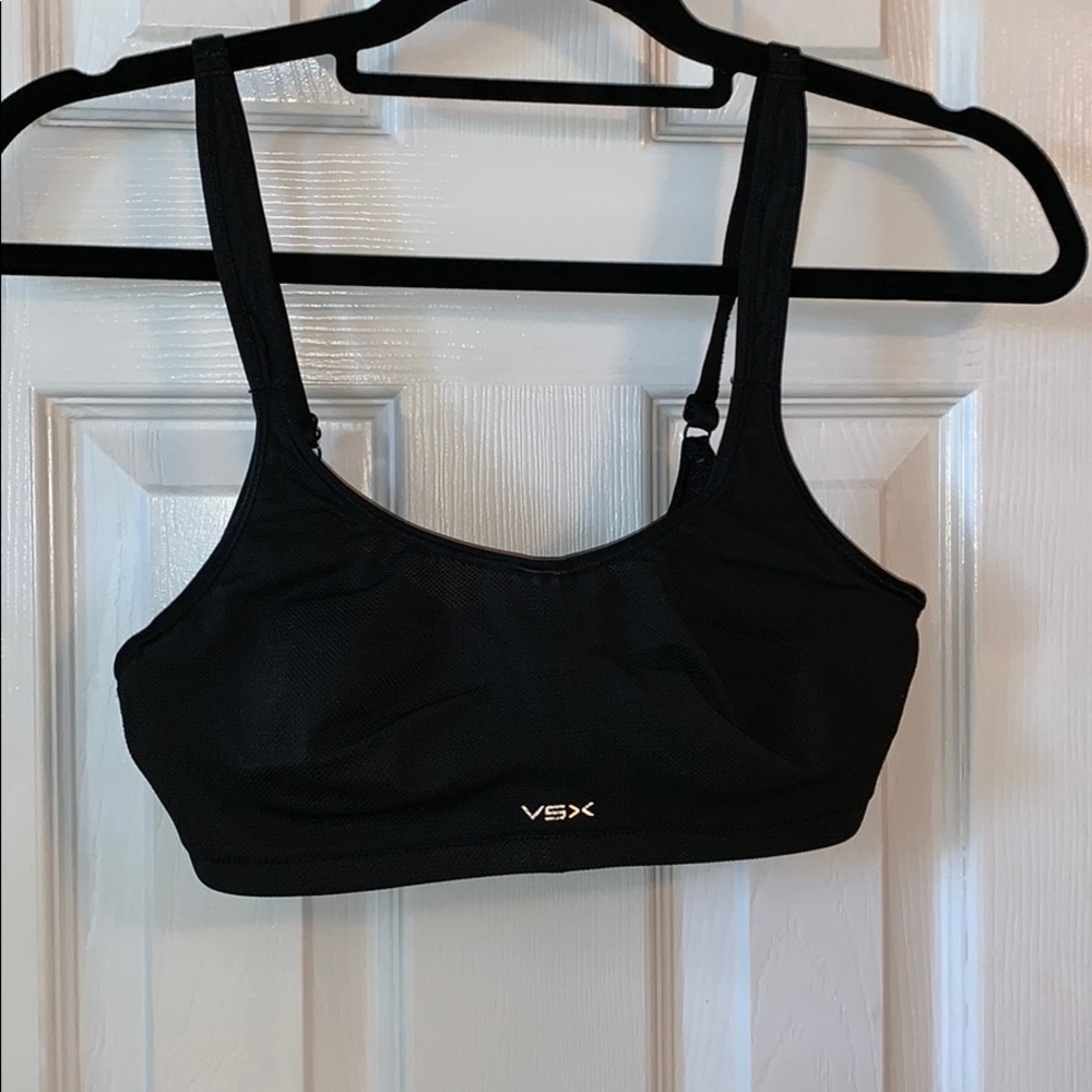 Black VSX by Victoria’s Secret sports bra
